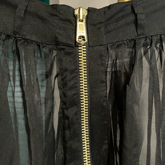Anthropologie Sheer Parachute Skirt - 6 - Picture 8 of 9